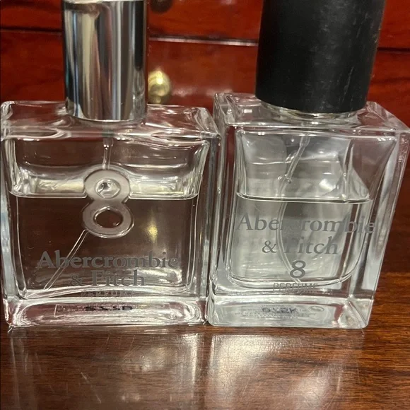 Abercrombie & Fitch Clear Glass Perfume Duo - Picture 1 of 3